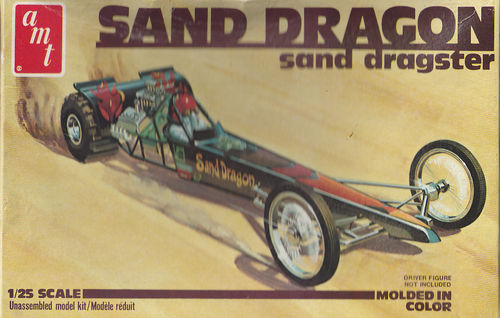 ''Sand Dragon'' Sand Dragster alter Bausatz von 1980