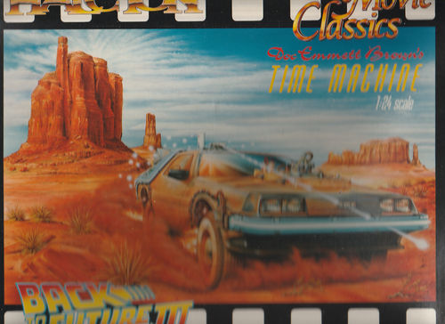 Back To The Future III Original Bausatz von 1989
