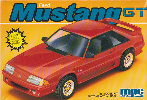 Ford Mustang GT alter Bausatz von 1987
