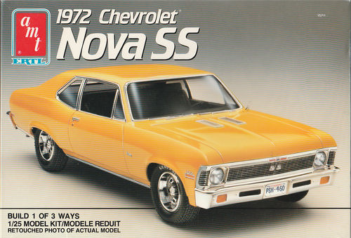 1972 Chevy Nova SS 3in1 Stock,Pro Stock,Racing.