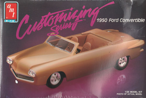1950 Ford Convertible Customizing Serie mit Trophies u.Display Acces.