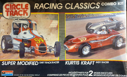 Racing Classics Combo Kit Super Modified Dirt Track Racer u.Curtis Kraft Indy Racer