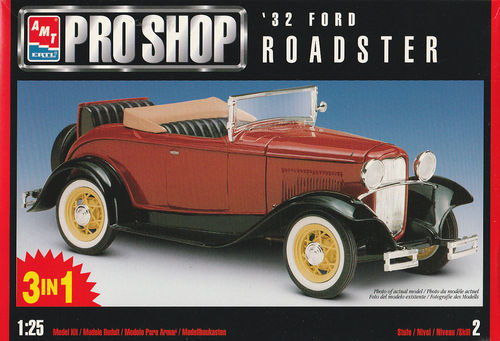 1932 Ford Roadster 3in1 Stock,Custom,Drag Pro Shop Serie
