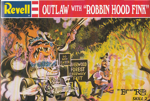 Ed Big Daddy Roth Outlaw with Robbin Hood Fink