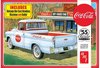 1955 Chevy Cameo Pickup Coka Cola mit Cola Automat und Sackkarre