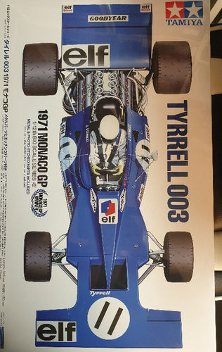 1/12 Tyrrell 003 1971 Monaco GP Winner