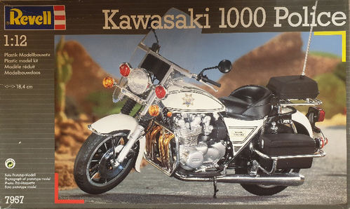 1/12 Kawasaki 1000 Police Bike