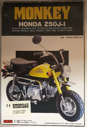 1/12 Honda Monkey Z250J-I Rarität