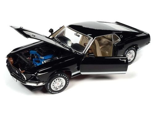 1969 Ford Mustang GT schwarz 1/18