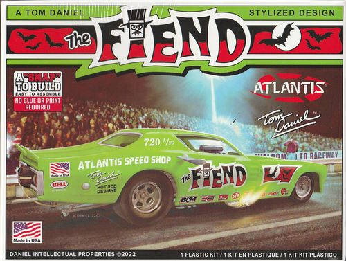 The Fiend by Tom Daniel Funny Car 1/32 Snap Kit