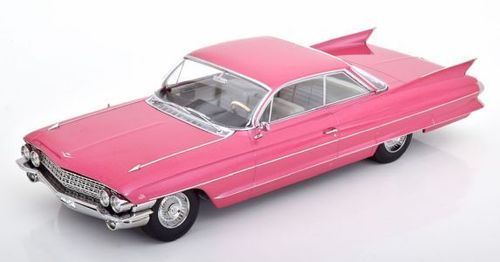 1961 Cadillac Coupe De Ville Serie 62 pinkmet.1/18 aus Metall