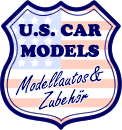 U.S.Car Models - Ihr Fachhandel für Automodellbau und Luftschiff-Souvenirs
